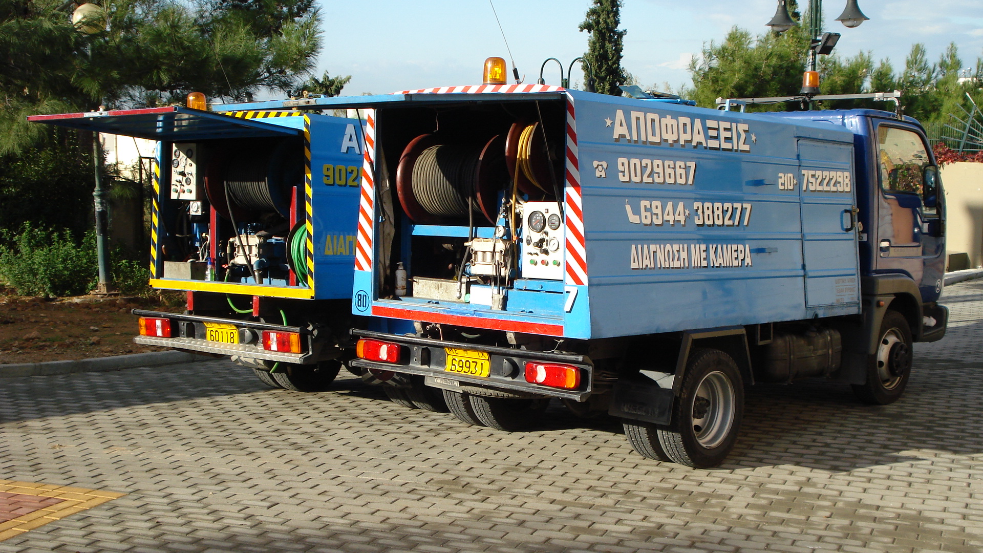 Αντλήσεις υδάτων Παλλήνη, Αποφράξεις αποχετεύσεων Παλλήνη, Διάγνωση αποχέτευσης με κάμερα Παλλήνη