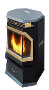 APPS 13 PELLET STOVE με τηλεχειριστήριο