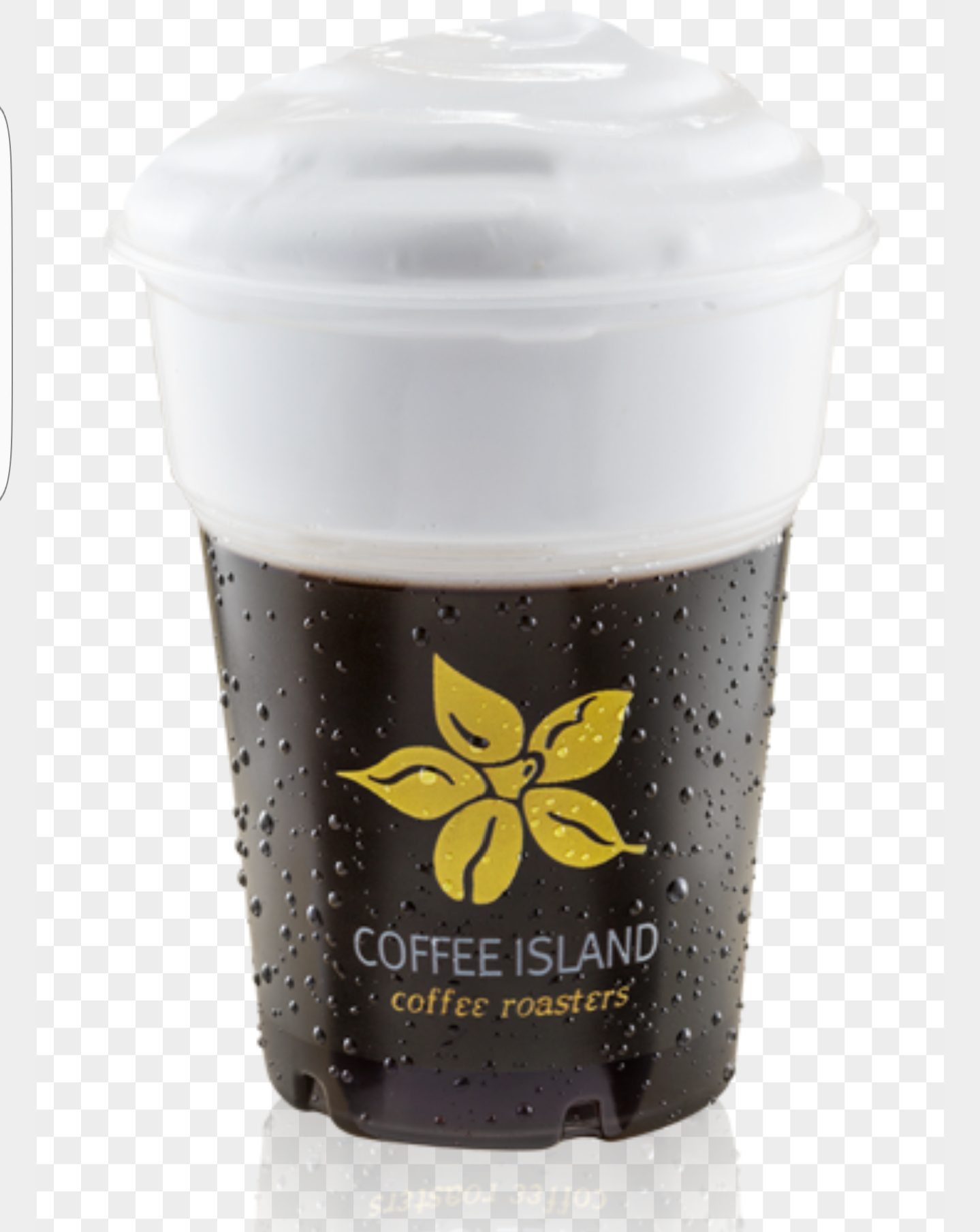 Cappuccino coffee island