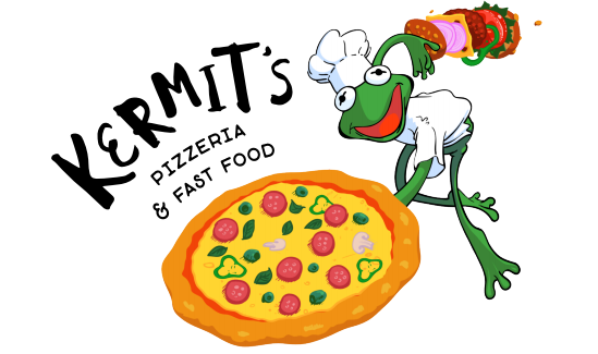 Kermit's pizza fast food froggy's