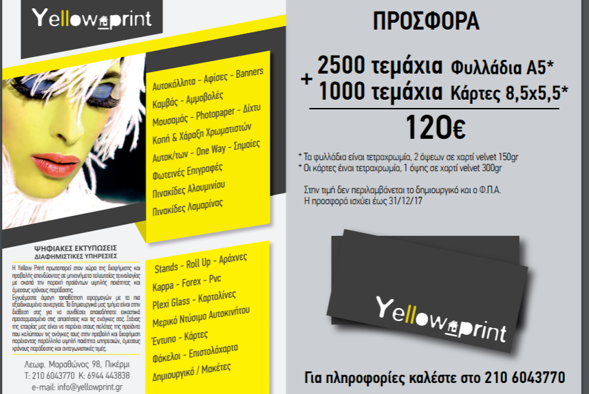 Roll up stand Ανατολική Αττική