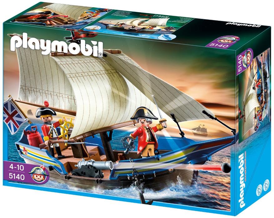 Playmobil 5140 ΒΡΕΤΑΝΙΚΟ ΠΟΛΕΜΙΚΟ ΠΛΟΙΟ