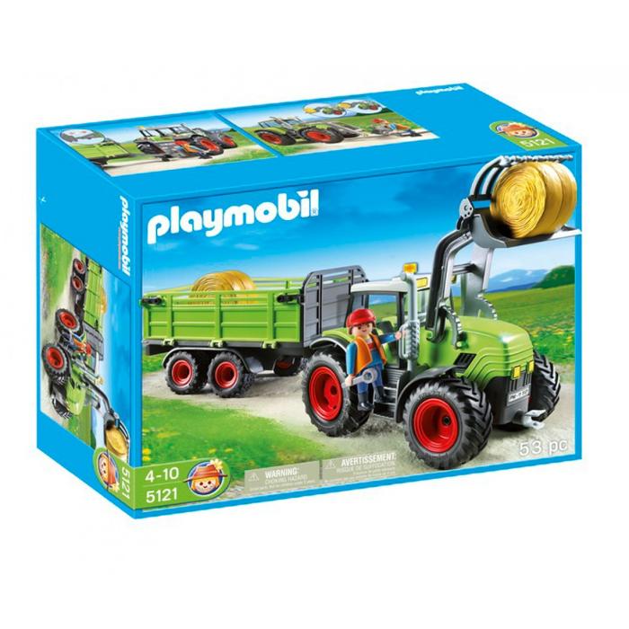 Playmobil 5121 Τρακτέρ Με Ρυμουλκούμενη Καρότσα