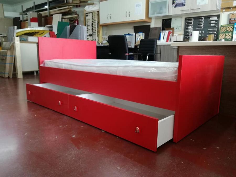 Κρεβάτι απο μελαμίνη Νέο Ηράκλειο