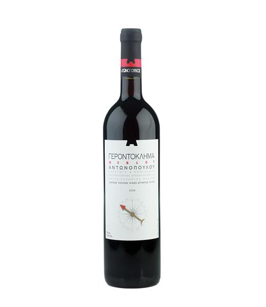 ΓΕΡΟΝΤΟΚΛΗΜΑ MERLOT ΕΡΥΘΡΟΣ 750ml