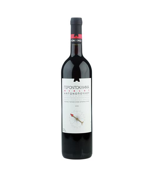 ΓΕΡΟΝΤΟΚΛΗΜΑ MERLOT- SYRAH ΕΡΥΘΡΟΣ 750ml