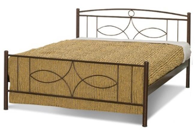Κρεβάτι μεταλλικό ΜΟΝΟ 15-Σέριφος με ορθοπεδικό στρωμα