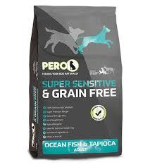 pero super sensitive & grain free ocean fish & tapioca