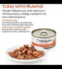 CANAGAN TUNA WITH PRAWNS