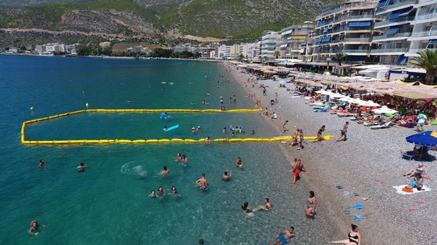 Φωτογράφιση γάμου με drone Λουτράκι, Αεροφωτογραφία γάμου Λουτράκι