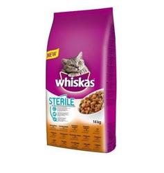 Whiskas Sterilised με Κοτόπουλο 14kg για γάτες.