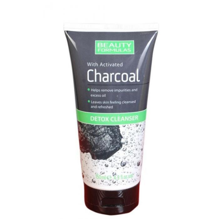 Beauty Formulas Activated Charcoal Detox Cleanser 150ml