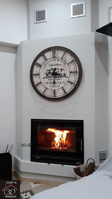 μετατροπη παρδοσιακου τζακιου σε ενεργειακο με ενθετη κασετα ιλιον