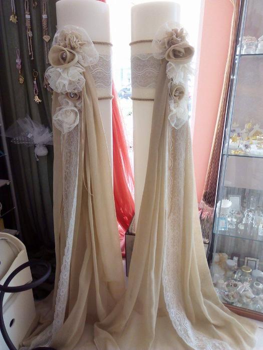 Λαμπάδες γάμου Ιλιον