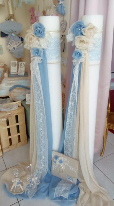 Λαμπάδες γάμου Ιλιον