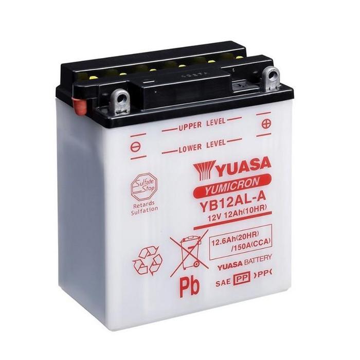 YUASA BATTERY YB12AL-A 12.6AH