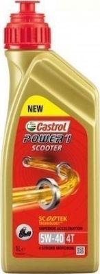 CASTROL OIL POWER 1 SCOOTER 4T 5W-40 1LT