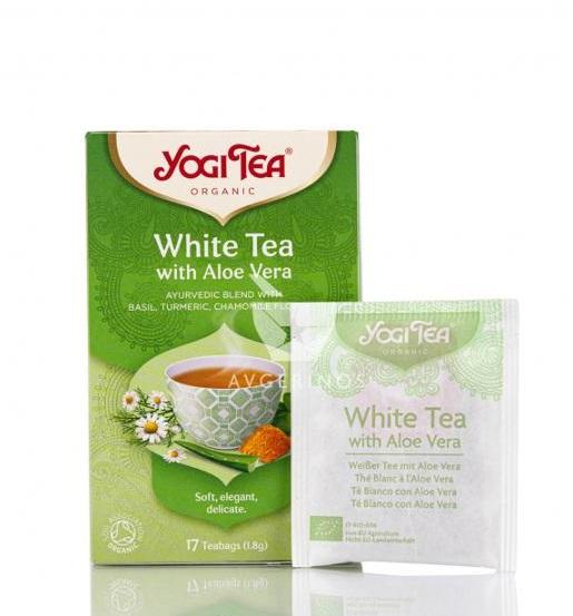 Yogi Tea Λευκό Τσαί με Αλόη
