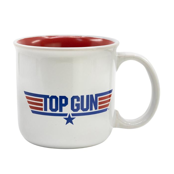 Topgun Ceramic Breakfast Mug 14 Oz In Gift Box