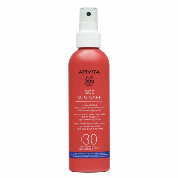 APIVITA BEE SUN SAFE ΕΝΥΔΑΤΙΚΟ SPRAY ΕΛΑΦΡΙΑΣ ΥΦΗΣ