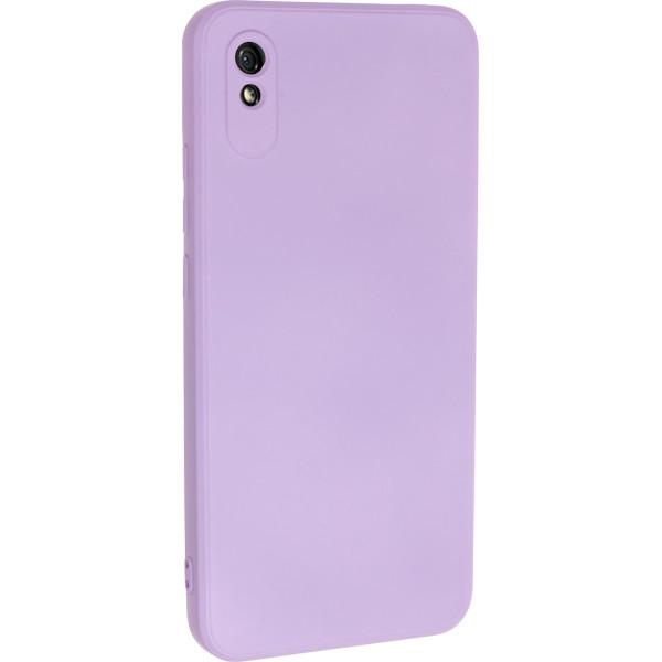 Back Cover Θήκη Ενισχυμένης Σιλικόνης για Xiaomi Redmi 9A/ 9AT Λιλά