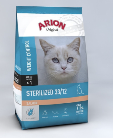 ARION ORIGINAL CAT STERILIZED SALMON 2KG