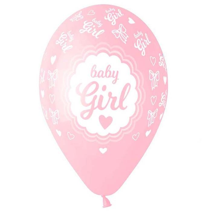 13″ Μπαλόνι Baby Girl Κορνίζα