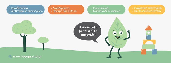 Το Κέντρο Λογοθεραπείας Λογοπράττω βρίσκεται στο Ίλιον και εξυπηρετεί όλες τις γύρω περιοχές:   Ίλιον Ραδιοφωνία Πάρκο Τρίτση κ.α.