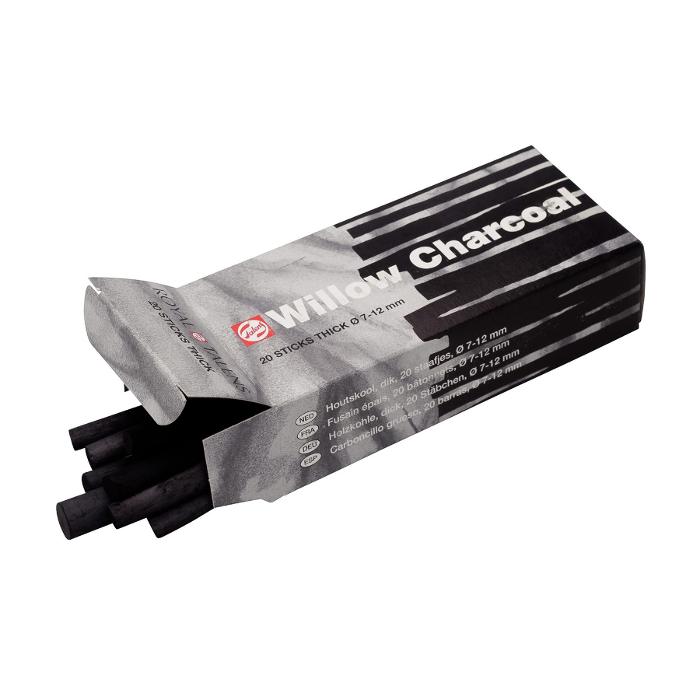 TALENS CHARCOAL THICK 20 STICKS