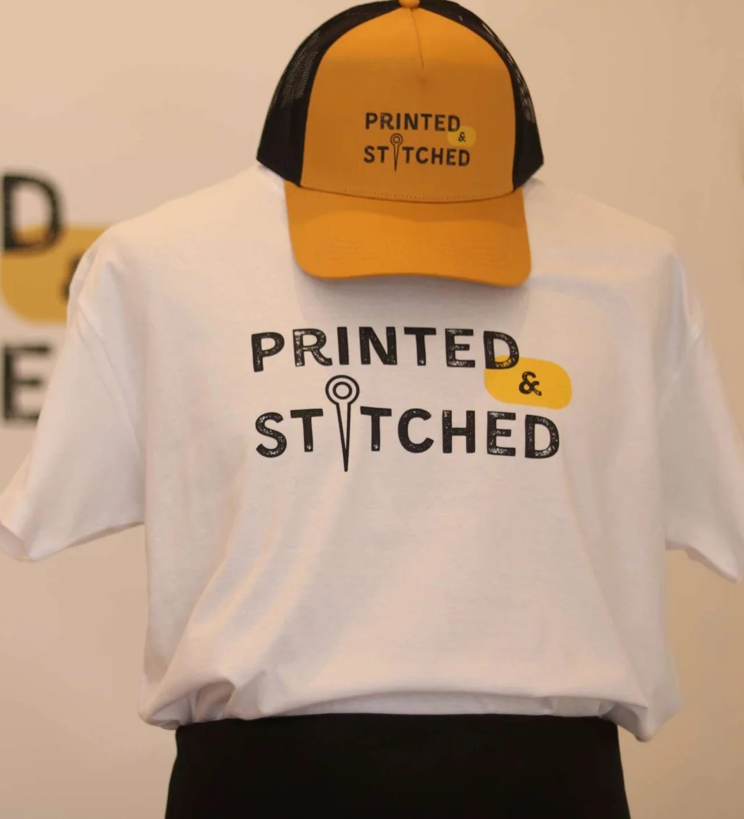 Printed and Stitched