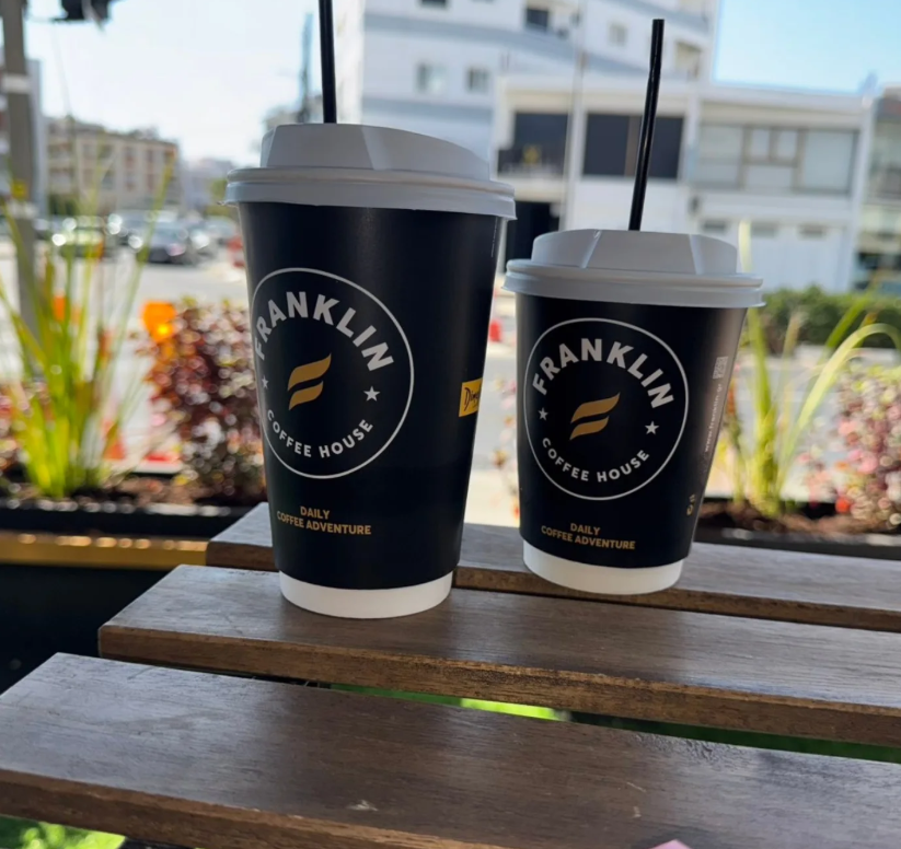 FRANKLIN COFFEE HOUSE NICOSIA, Delivery Cafe Λευκωσία, Καφέδες, Σάντουιτς Χυμοί, cafe delivery Στροβόλου, αλμυρα snack Στροβόλου